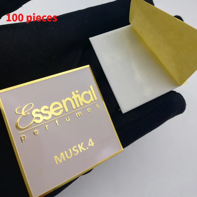 

10 0.Zhang. custom. Custom self adhesive luxury 3D embossed sticker perfume/glass candle box packaging label