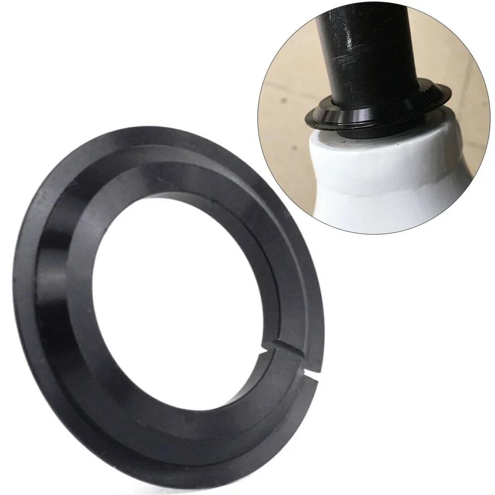 1 1/8- 1 1/2 Tapered Steerer Tube Conversion Kit Race Ring Fork Adapter Black 45 Degrees Bike Fork Adapter Ring