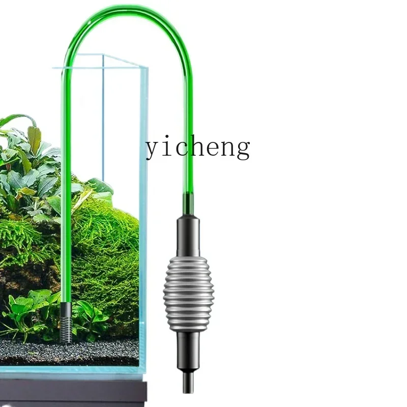 

fish tank water change artifact cleaning suction water change electric