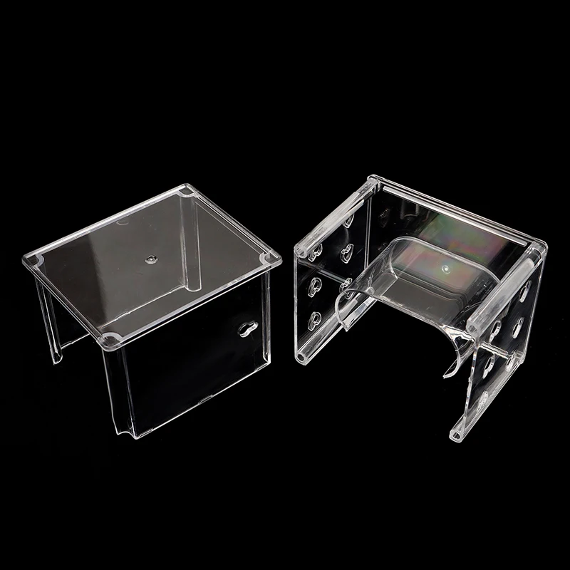 Watch Protective Display Box Plastic Stand Rack General Showcase Shelf Portable Watch Storage Box Jewelry Case