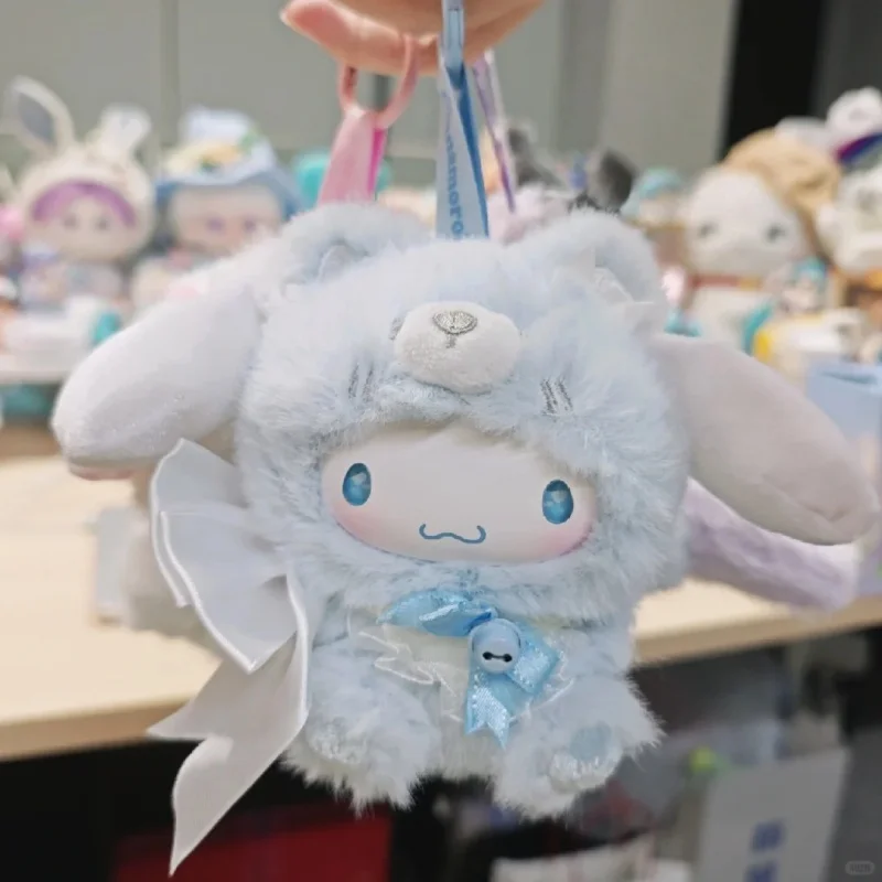 New Sanrio Island Fox Series Plush Vinyl Blind Box Lovely Bag Pendants Collectible Trendy Toys Mystery Box Girls Birthday Gift