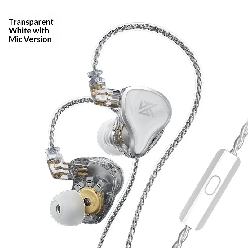 KZ ZAS Metal Wired Earphone 16-Unit Hybrid Technology Music Bass In-Ear Monitor Headset Sport Game Noice Cancelling Headphones view 5