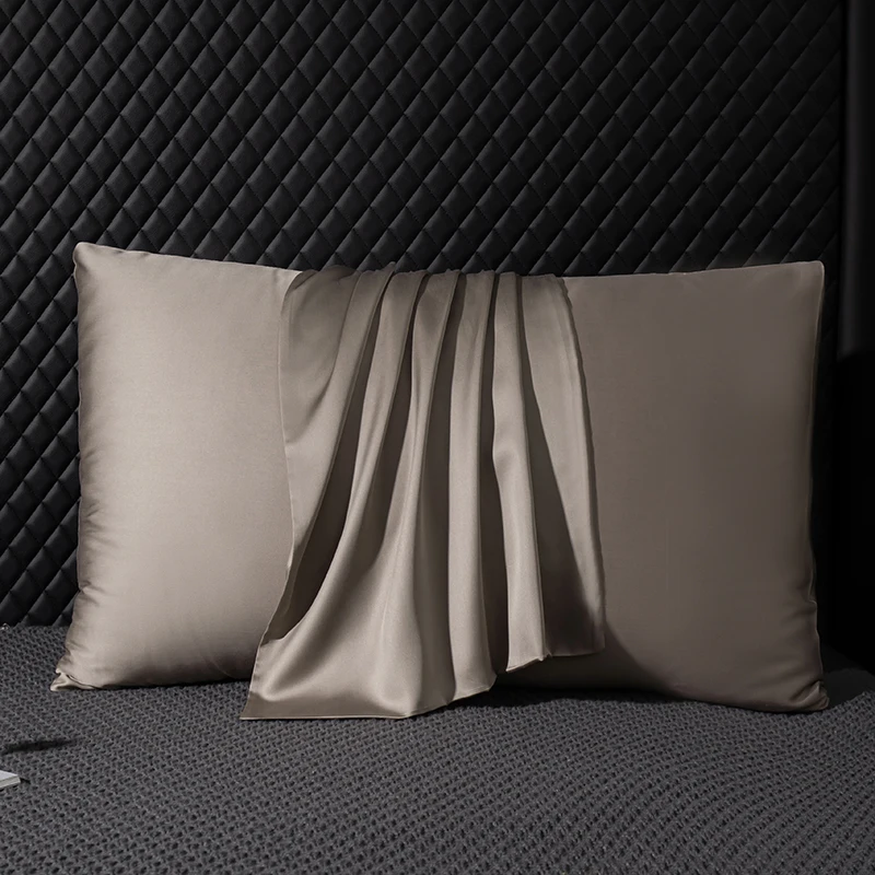 Real Mulberry Silk PillowCase 100% Silk Pillow Case Protect Skin Pillowcase  Bedding Pillow Cases Cover Free Shipping, image 9