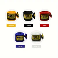 2PCS 1.5/2/3/5M Boxing Training Bandages Cotton Sports Bandages Sanda Kick Boxing Mma Hand Gloves Wraps Belt Boxing Sports Strap 6