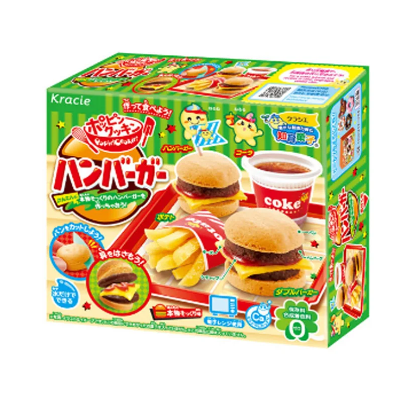 Hamburger Popin  Cookin kit DIY Kracie DIY handmade Party gift for Kids