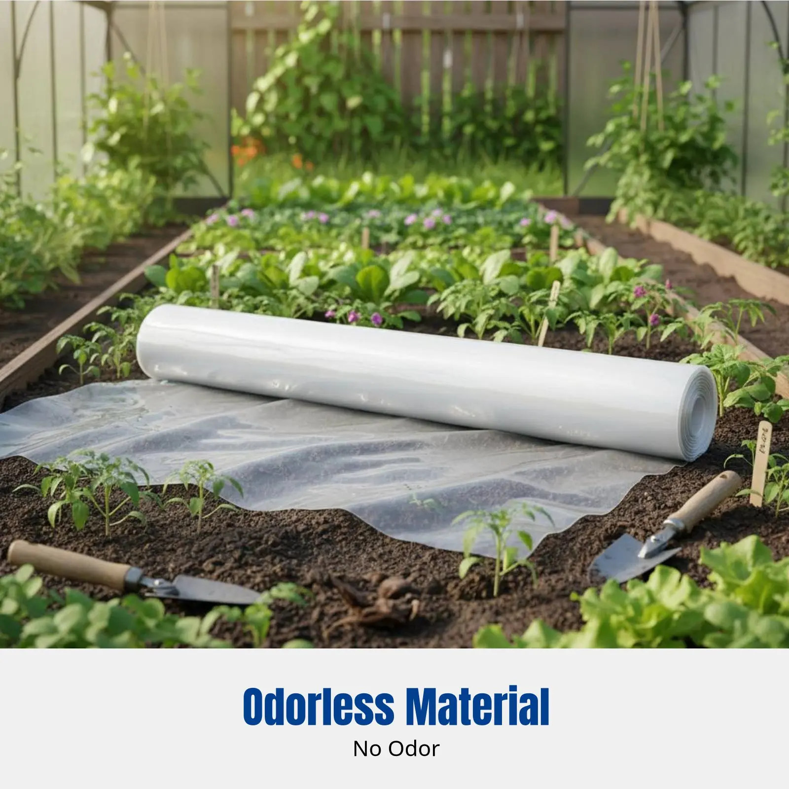 Waterproof Thickened Dustproof Insulation Sheet, Transparent Cover for Pane Sealing, Agriculture, Livestock, Random Color
