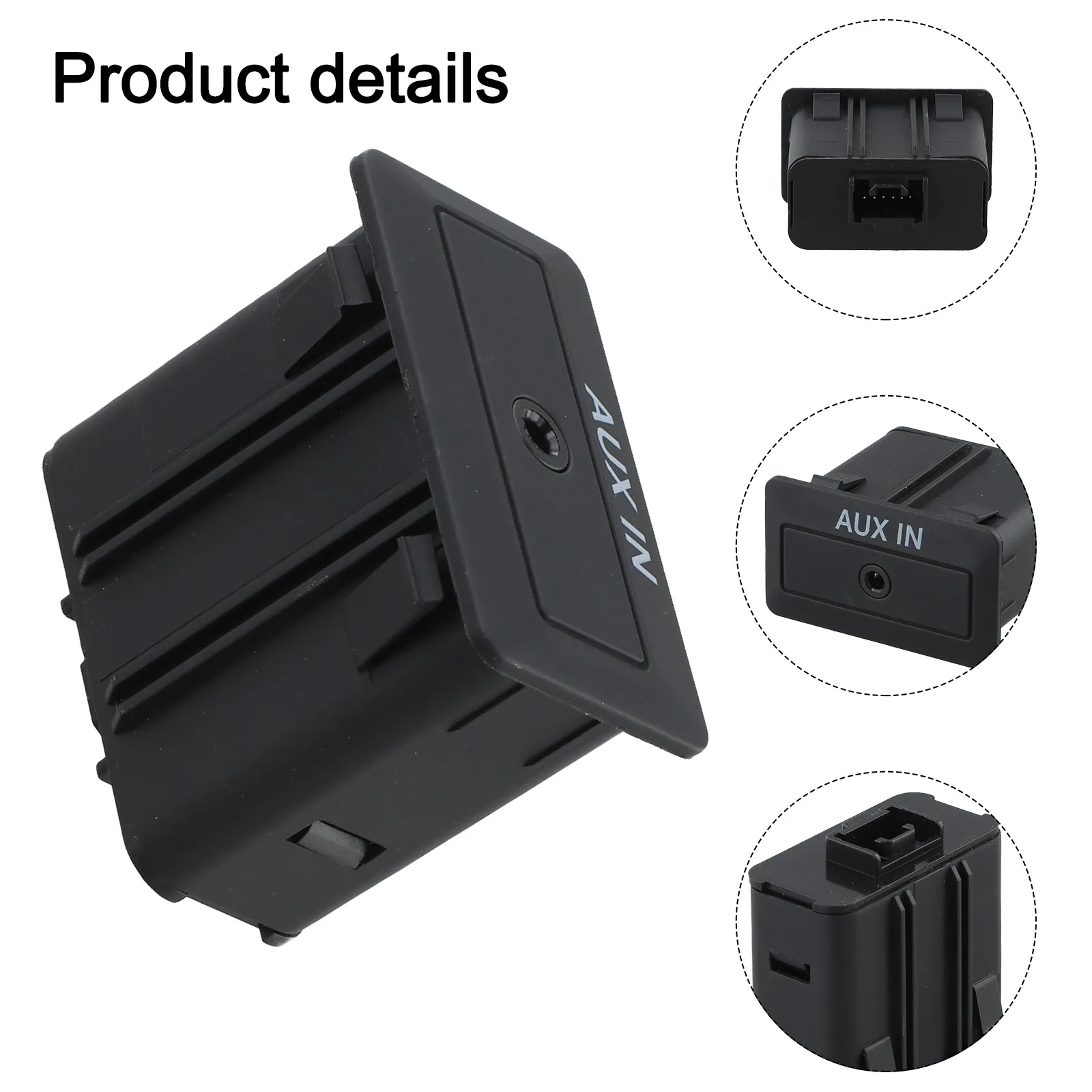 اكسسوارات السيارات AUX واجهة الصوت سيارة ترقية الصوت التثبيت المباشر سهلة الاستخدام OEM رقم TD74-66-DFX الموثوقية العملية #2