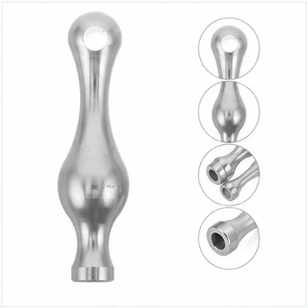 2Pcs Bowling Ball Shape Cabinet Railing Connectors Decorative Glass Furniture Hardware Shelf Railing Spindles Furniture Gallery