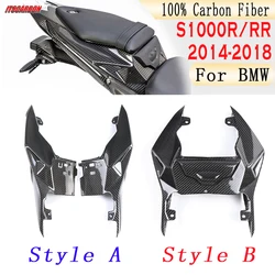 Pure Dry Carbon Fiber Motorcycle Tail Light Undertail Under Cowl Cover Fairings For BMW S1000RR 2015- 2018 S1000R 2016- 2020