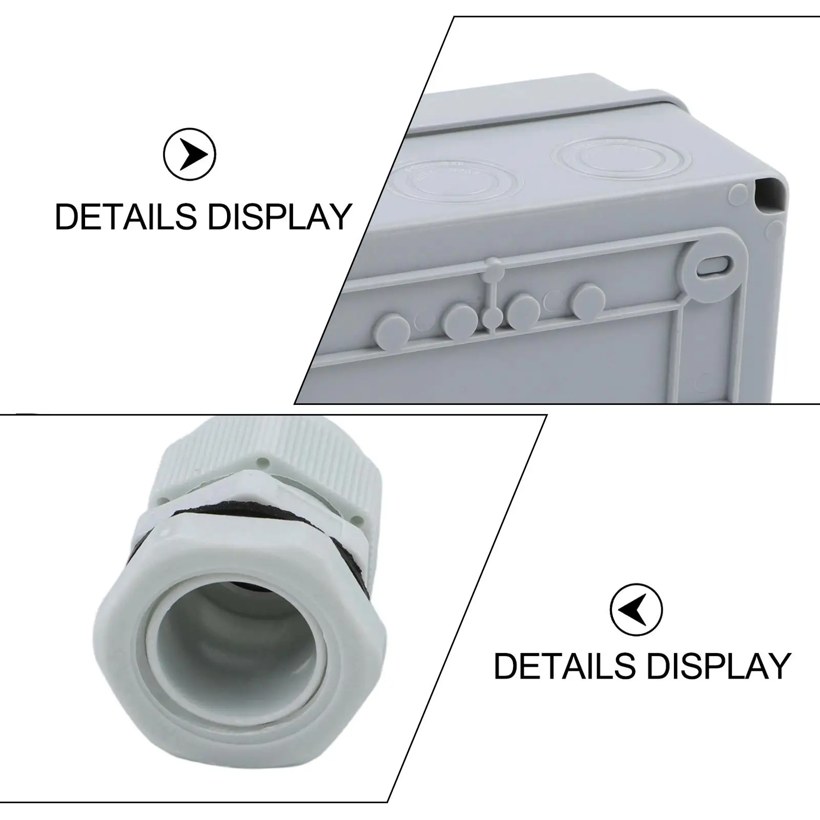 Wet Room Compatible Waterproof Electrical Distribution Box Designed to Protect Fuses from Environmental Influences