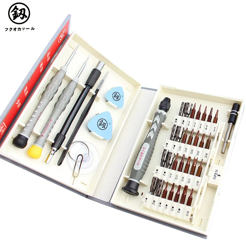 

Fukuoka Tools FO-9206 Mobile Phone Disassembly Notebook Repair Y-Shaped Screwdriver Set Triangle Plum Blossom Batch