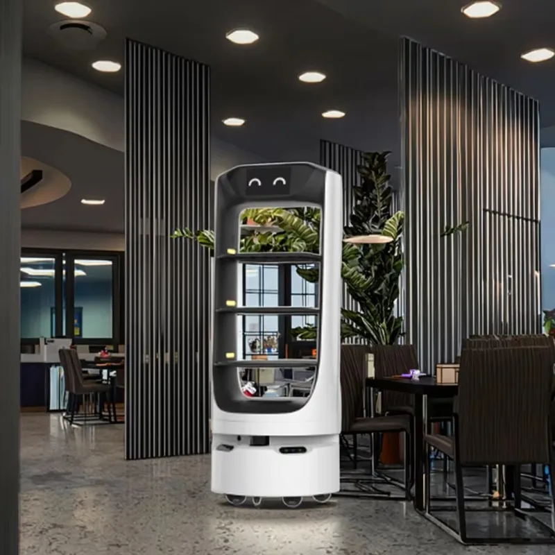 روبوتات النقل الذكية - معدات أتمتة المستودعات ذاتية الملاحة للأغذية والخدمات اللوجستية والمصانع #2