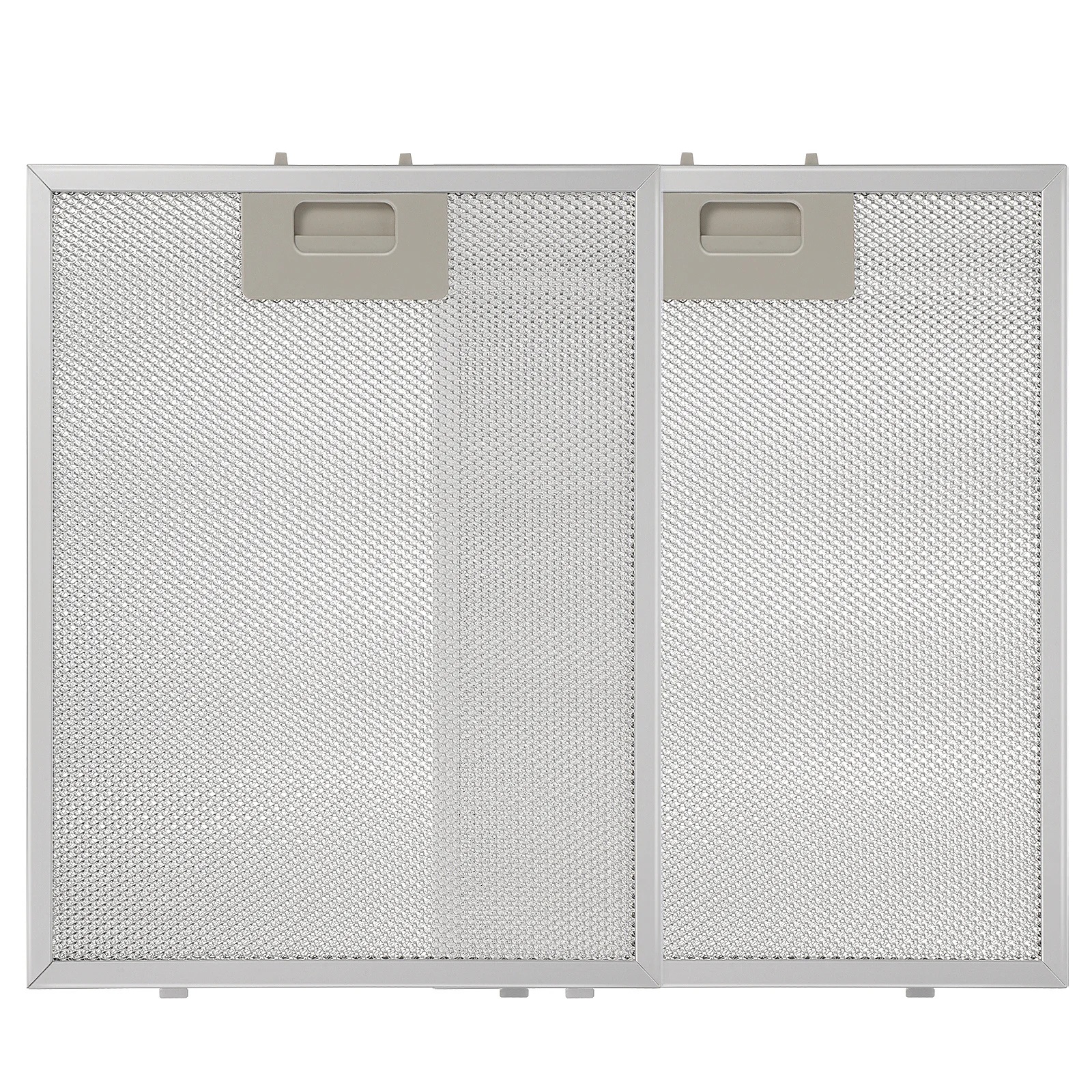 

2pcs Cooker Hood Filters Metal Mesh Vent Filter Reusable Grease Range Hood Aluminum Mesh Washable Fits Most Household