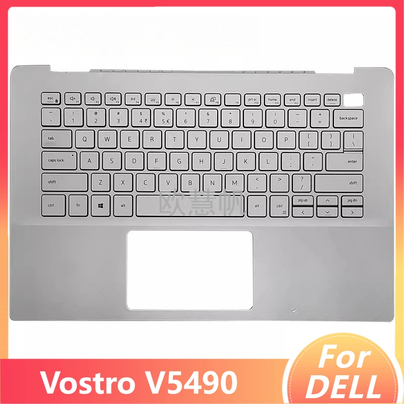 

T New Original for Dell Vostro V5490 Laotop Palmrest Upper Cover with US Backlit Keyboard 0X6YXC