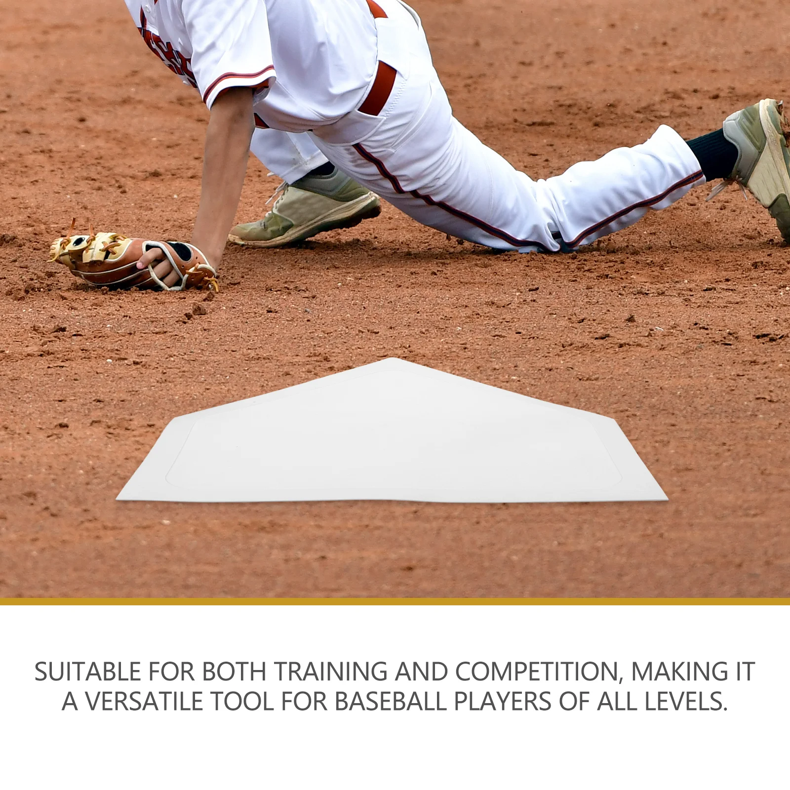 Batting Baseball Training Landmark Spot Markers voor sporthulpmiddelen Mat Flat Pitcher