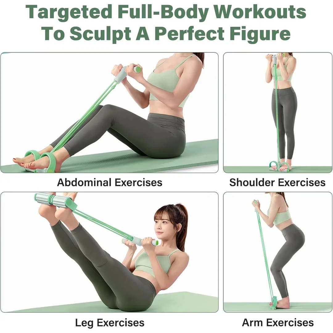 6-Tube Resistance Band Set 5
