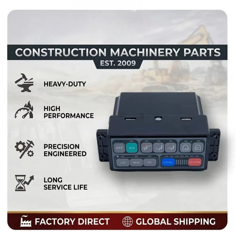Panneau de commande de climatisation pour Doosan Dx150-7 B043/543-00049 pour Dx260 Dx300 Dx350 Dh260 Dh300 Dh350 Machines de construction