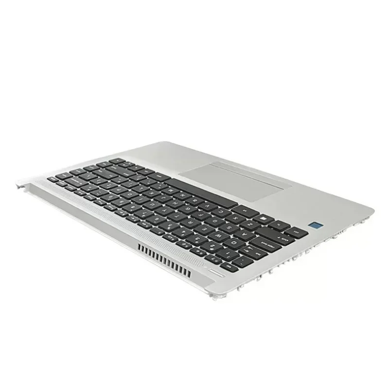WYORESY For HP 340 G7 348 G7 TPN-I136 Palmrest Upper Case TouchPad Keyboard L81308-001