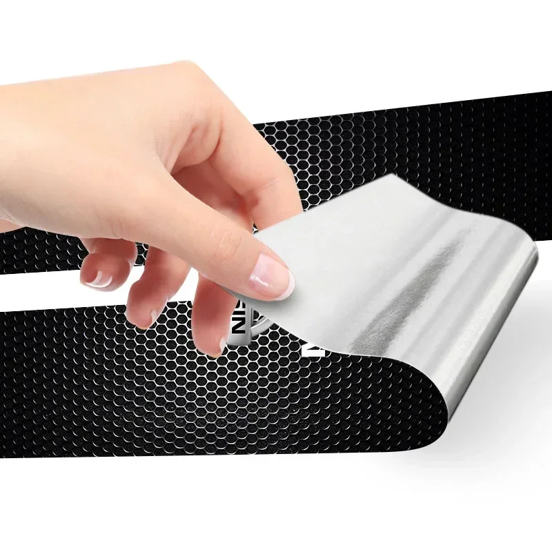 2 قطعة ملصقات عمود مركز السيارة B-عمود الشارات اكسسوارات لنيسان تيدا سيلفي Teana X Trail T30 T32 ألميرا قاشقاي J10 J11