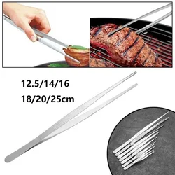 BBQ Tong Barbecue Tongs Stainless Steel Tweezers Clip Buffet   Picnic Meat BBQ Cooking Tongs Kitchen Utensils