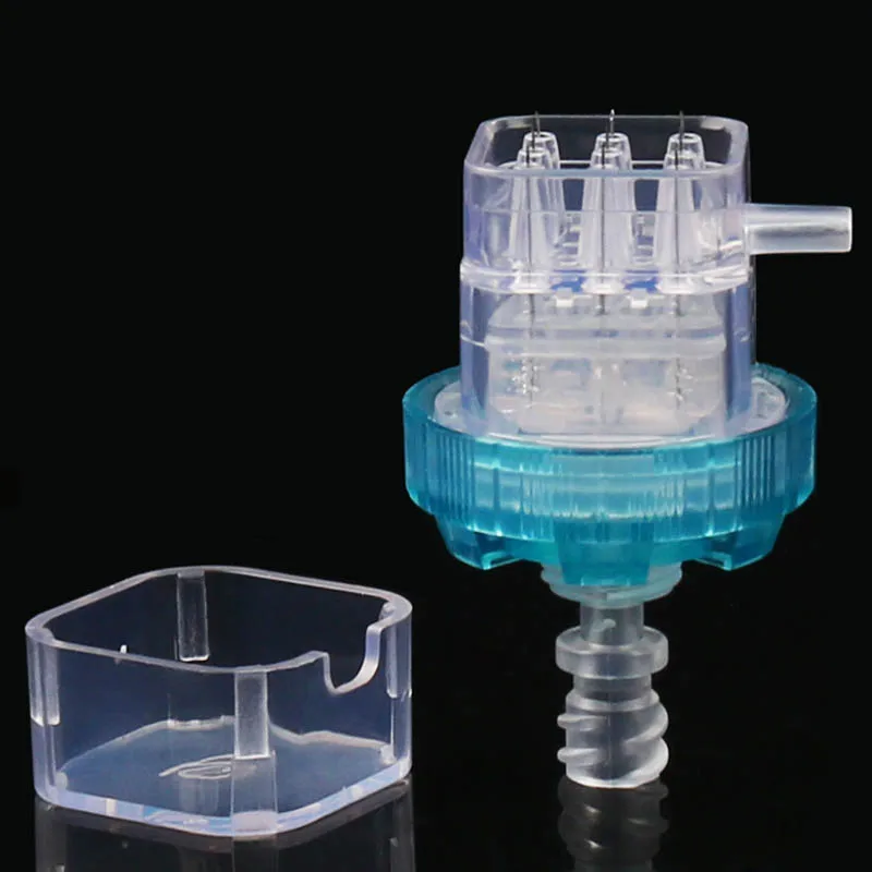 MesoGun 33G 9 Pins Screw Multi Beaty Needle Adjustable for Ez Negative Pressure Mesotherapy Injector