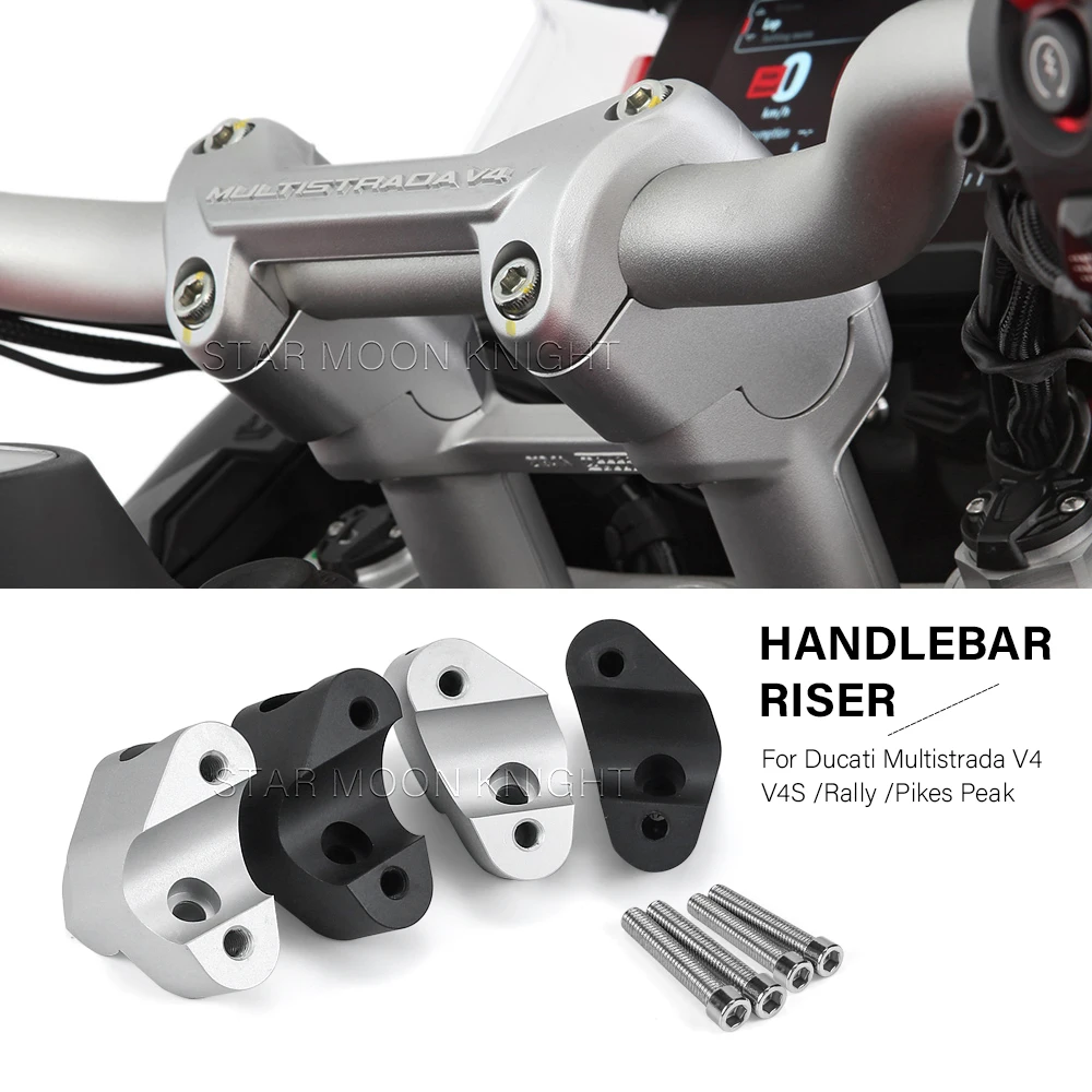 

Handle bar Extension AdapterFor Ducati Multistrada V4 V 4 Multistrada V4 S Handlebar Risers Clamp Increaser Accessories