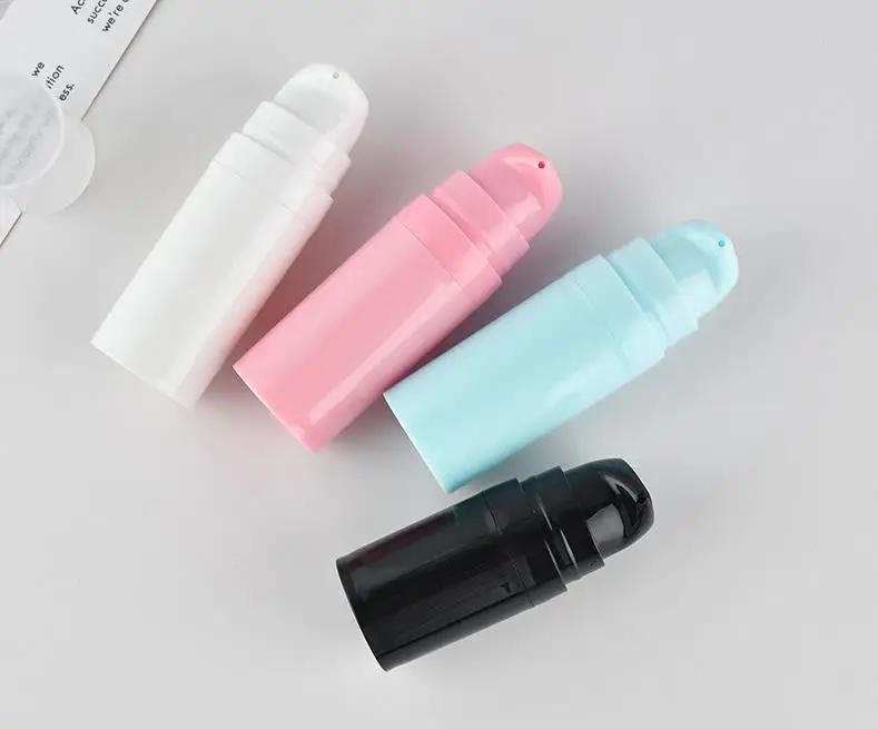 

500pcs 5ml/10ml/15ml Plastic Empty Airless Pump Bottles Wholesale Vacuum Pressure Lotion Bottle Cosmetic Container SN912