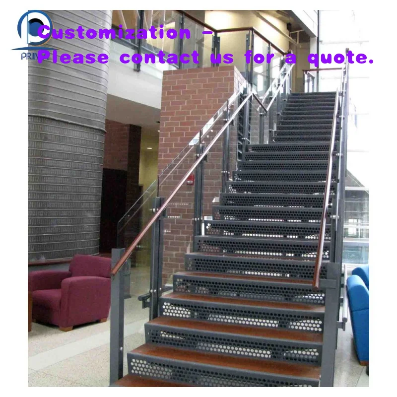 custom.Foshan Factory Outside Stairs High-end Luxury Straight Stairs