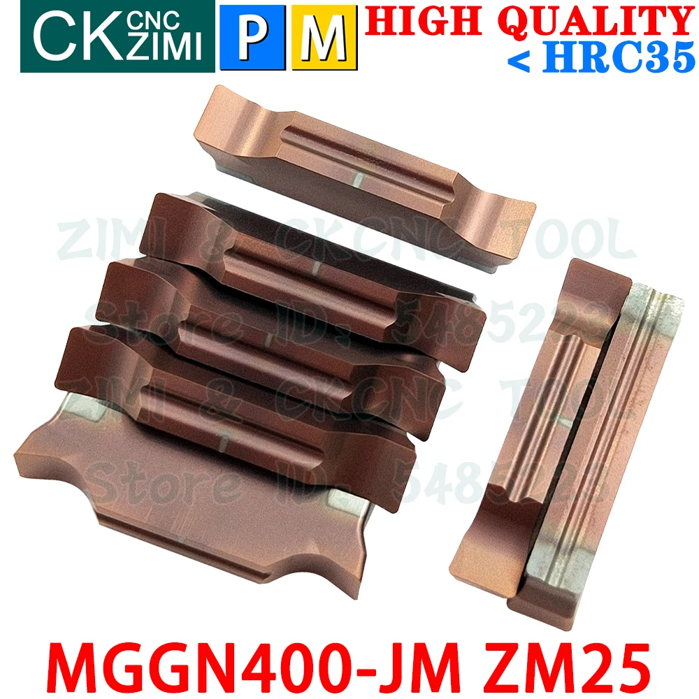 MGGN400-JM ZM25 MGGN 400 JM 4mm Carbide Inserts Cutting grooving Inserts Tools CNC Metal lathe Tools MGMN 400 For MGEHR MGEHL