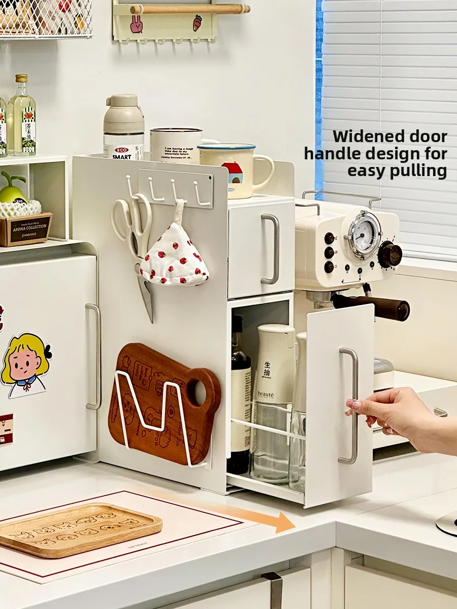 

Выдвижная многоуровневая полка для специй из нержавеющей стали, пылезащитная, для хранения масла, соли и высоких бутылок, в скандинавском стиле, 2 уровня