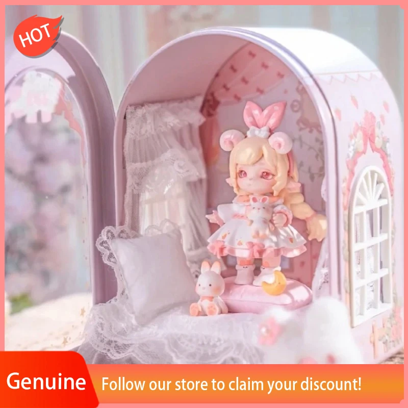 

MiMiA Cabin Surprise Box Limited Elevator Blind Box Toys Kawaii Action Anime Figures Dolls Collection Model Girls Birthday Gift