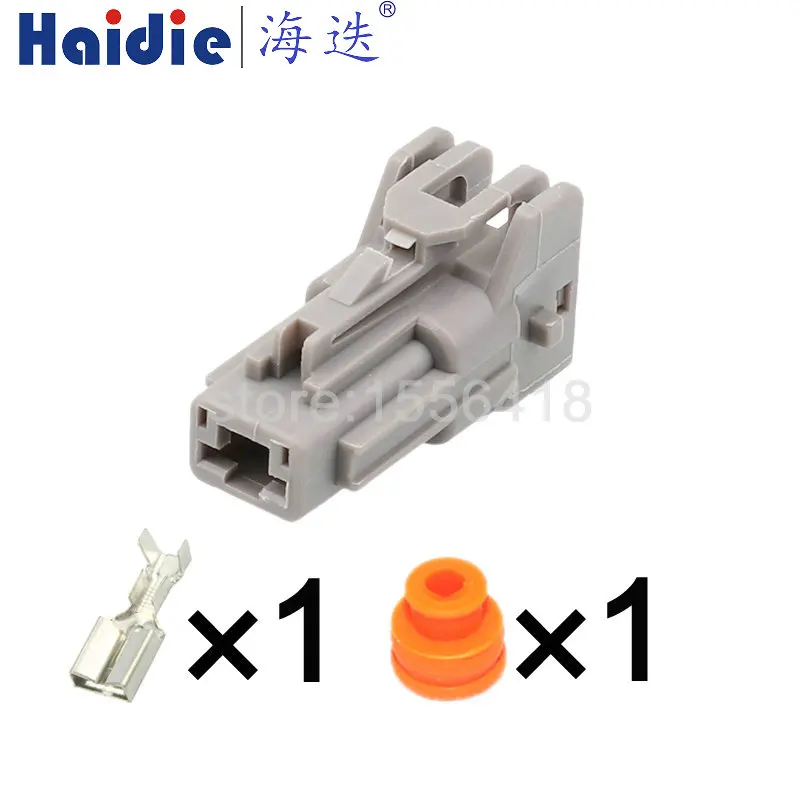 1-100 Sets 1 Pin 7222-6214-40 7123-6214-40 Automotive Headlight Connector Socket For Mitshubishi Canter Light Truck