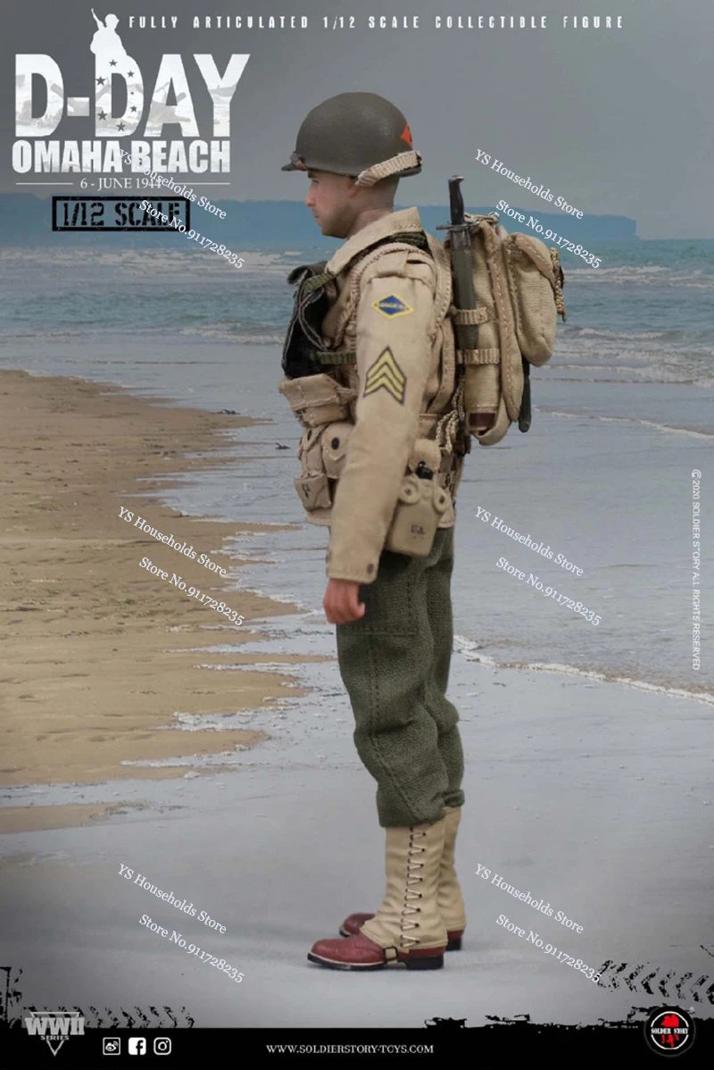 قصة الجندي SSM-005 مجموعة 1/12 كتيبة الحارس الأمريكي الرقيب الشاطئ مجموعة كاملة 6 بوصة قماش التمويه رجل عمل الشكل