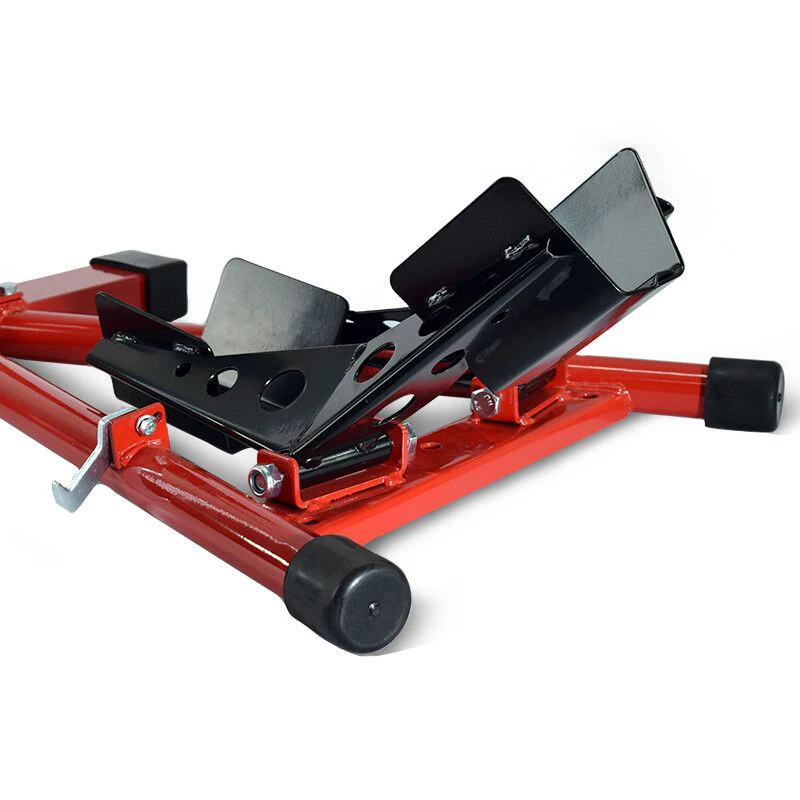 Motorcycle Front Wheel Support Frame Motorcycle Treadboard Cushion Support Frame Tire Repair Frame Motorcycle Repair Tool