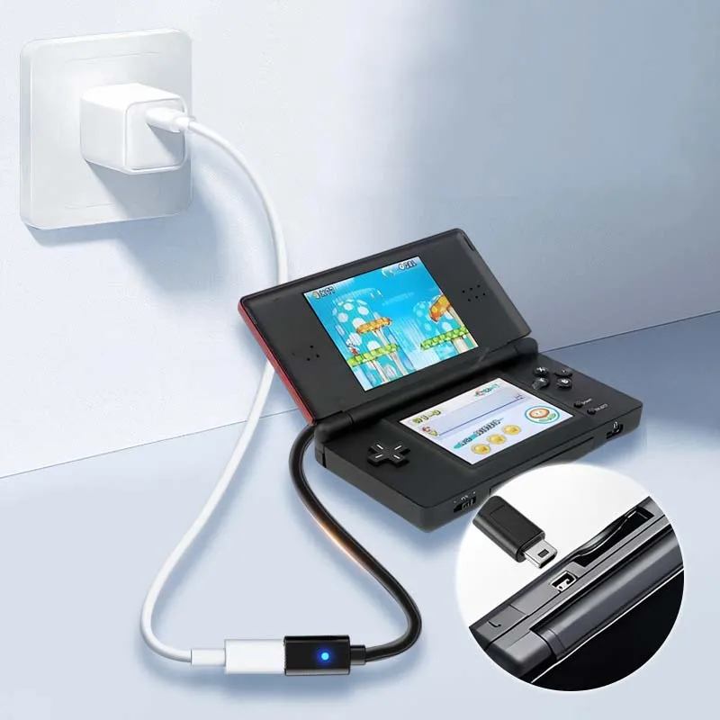 USB C Ladekabel für Nintendo NDSL Konsole Gaming Controller Netzteil Kabel Typ C Spielkonsole Kabel für Nintendo Switch – Detail 4