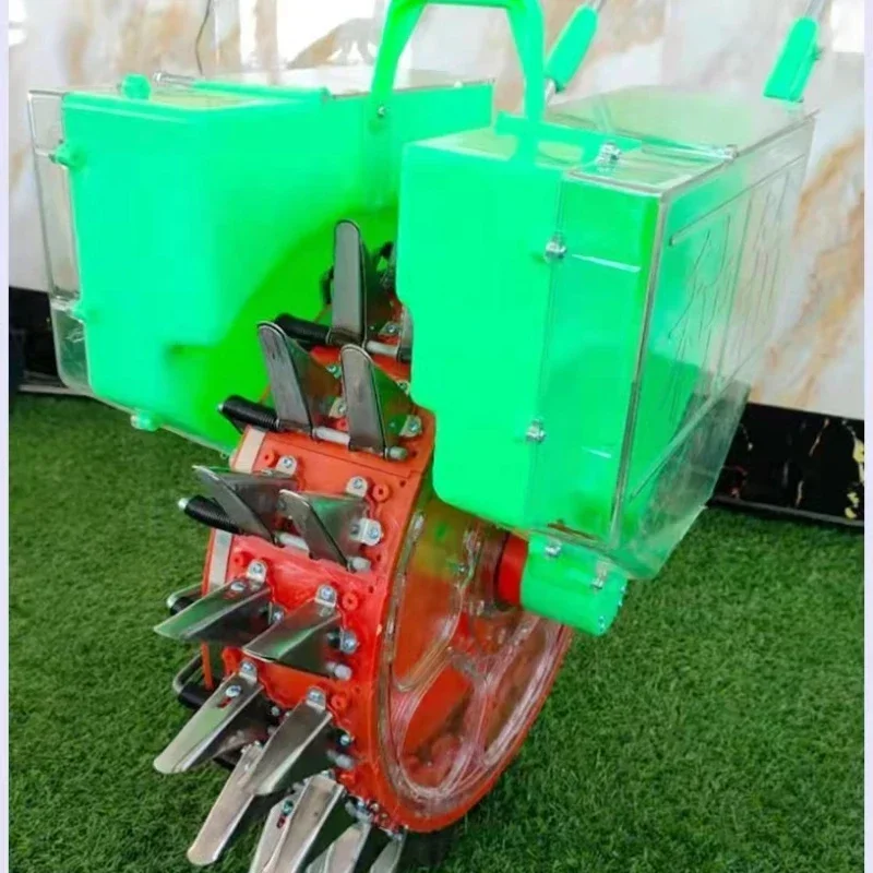 

Agricultural Seeder and fertilizer spreader /Sowing machine seed planter Drum Seeder 20 Nozzles 2 Funtion