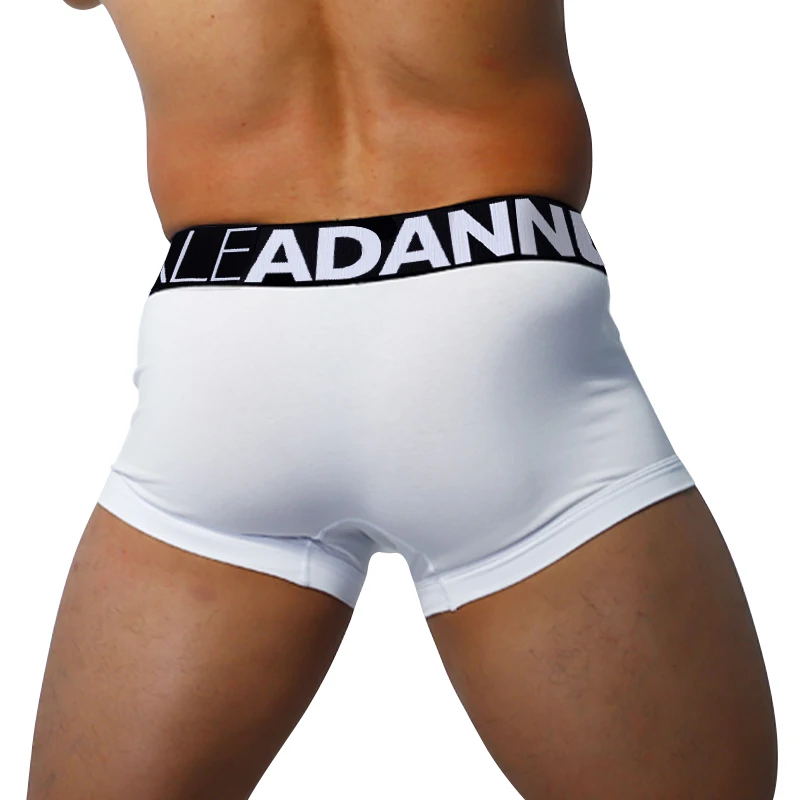 New Fashion Cotton Mens Boxer Underwear Soft Shorts Soft Underpants Male Panties 3D Pouch Shorts Under Wear Pants Short