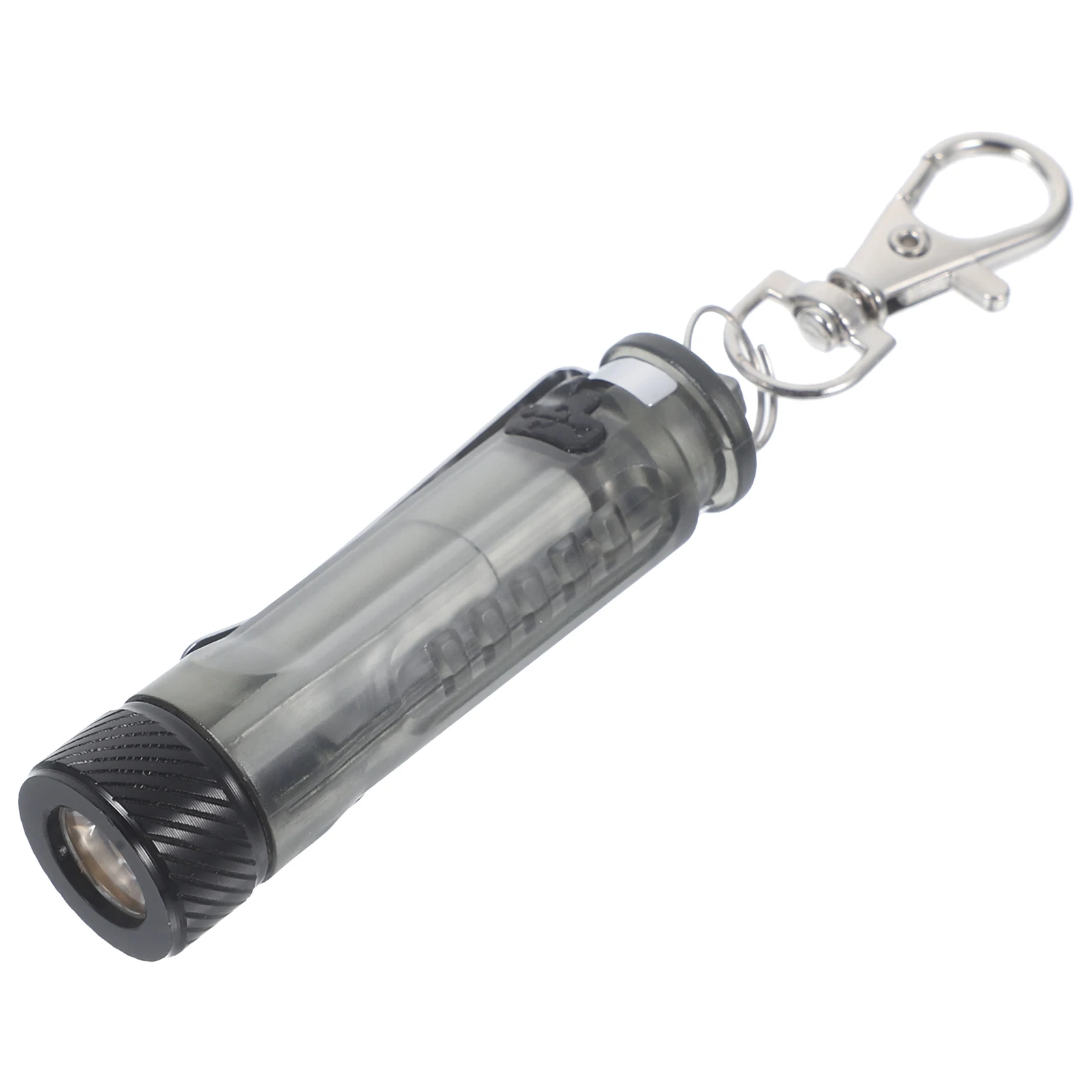 

Rechargeable LED Flashlight 304 Stainless Steel Blue Mini Hanging Keychain Torch USB Camping Supply Travel Gear