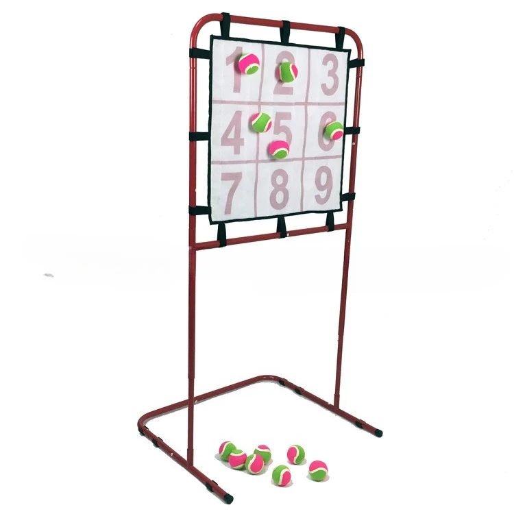 Jiugongge sticky target stand baseball practice sandbag target, aiming at children's intellectual development
