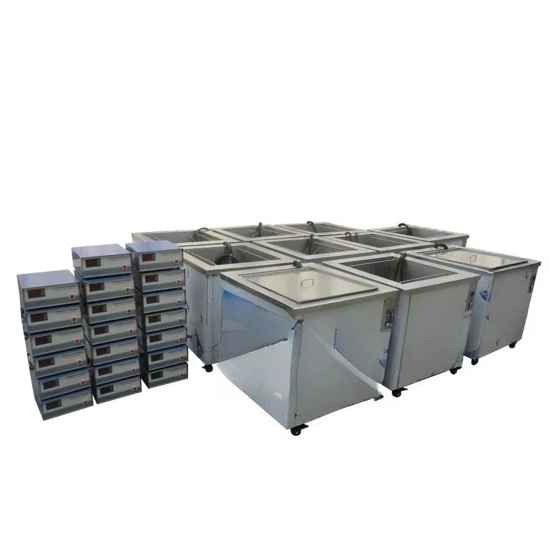 Large Industrial Ultrasonic Cleaning Machine 270L for Air Conditioning Components and Tools Deep Washing