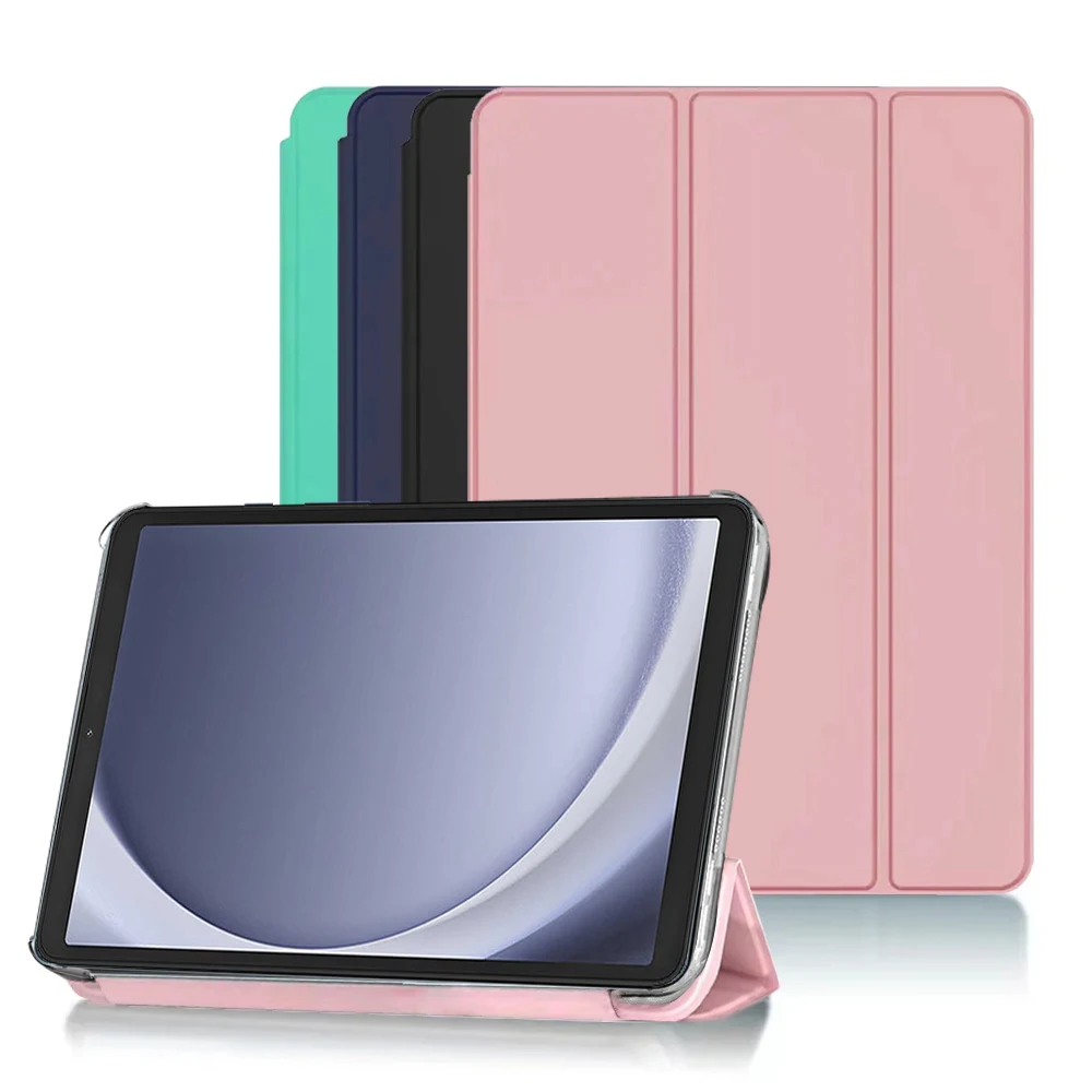 

For Samsung Galaxy Tab A9 8.7'' (2023) Flip Case x110 Magnetic Cases For SM-X110 SM-X115 Smart PU Leather Cover Fundas