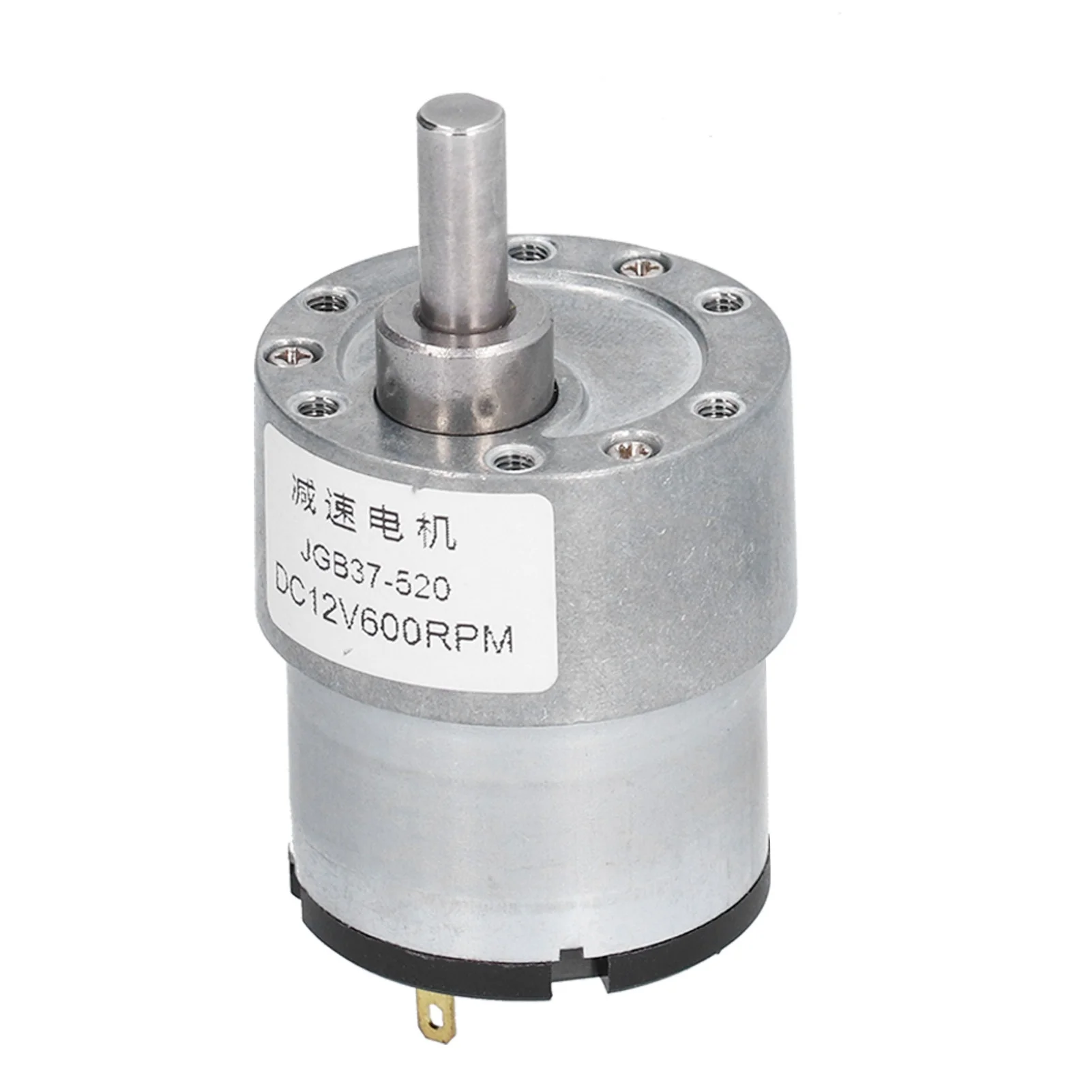 JGB37‑520 12V 600RPM DC Worm Gear Motor Turbo Reducer Shaft for Window Door Opener