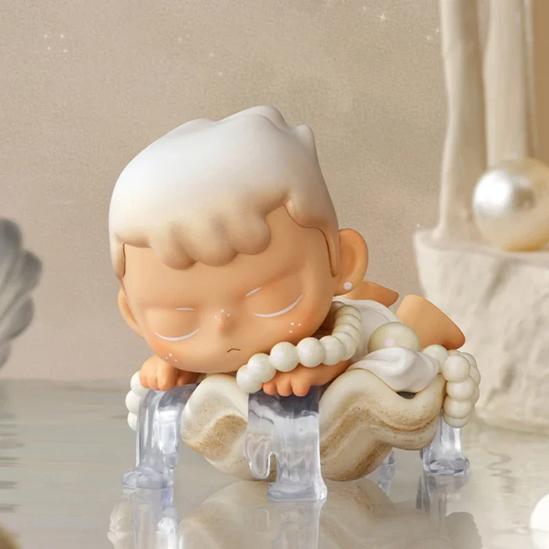 Caja misteriosa POP MART KUBO Angel's Poem Series, caja ciega auténtica, bolsa de juguetes para adivinar, figuritas decorativas para el hogar, modelo de muñecas de escritorio