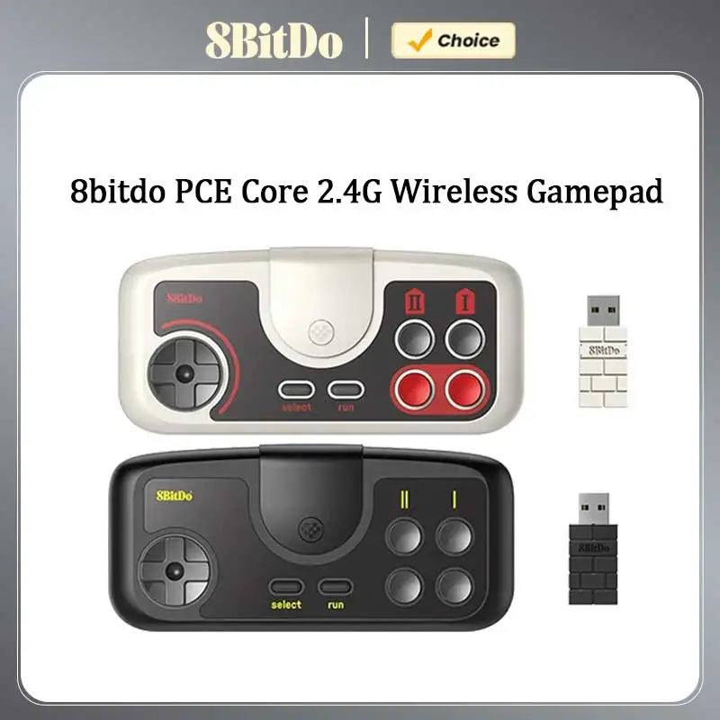 8bitdo PCE Core 2.4G Wireless Gamepad for PC Engine Mini PC Engine CoreGrafx Mini TurboGrafx-16 Mini for Nintendo Switch