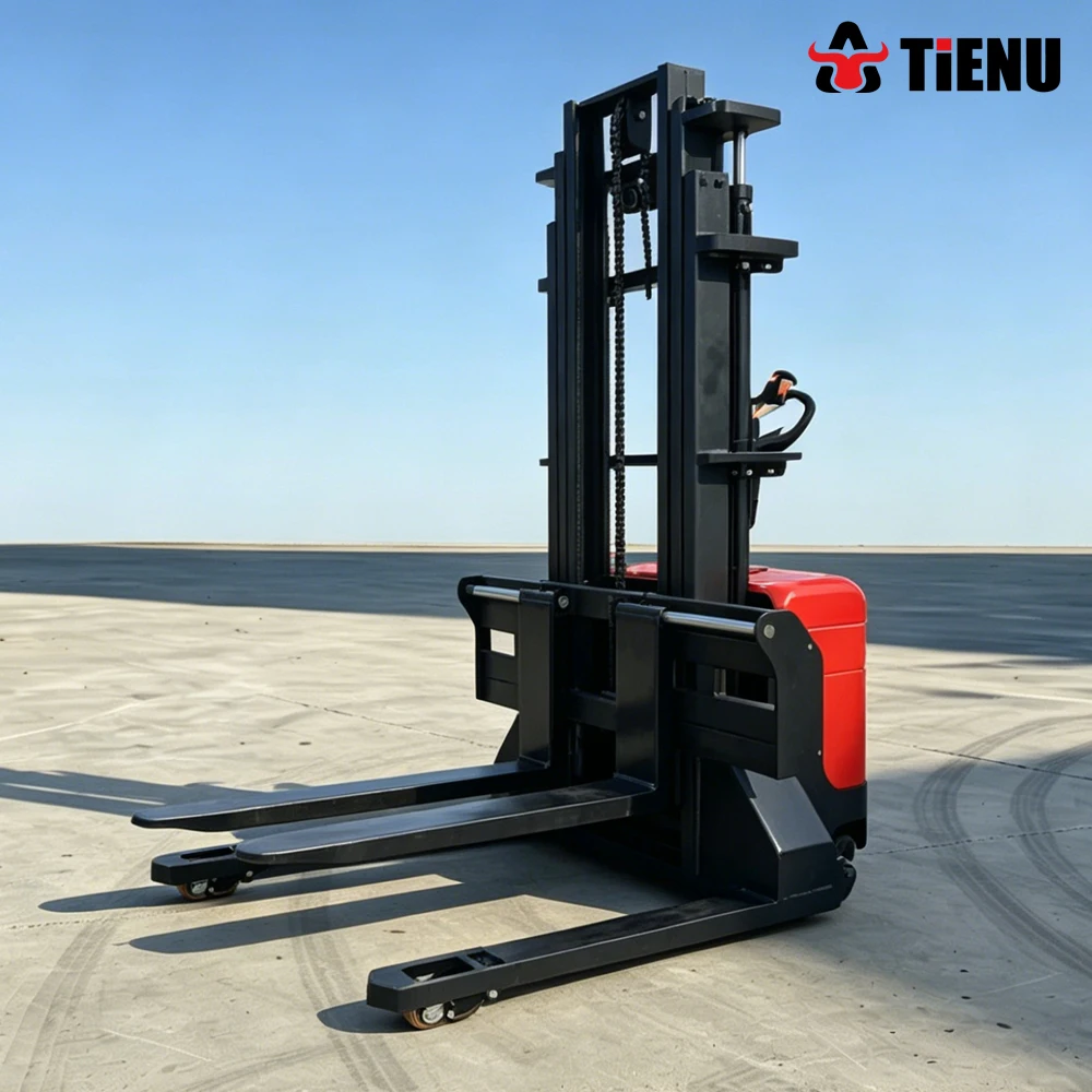 Customizable Best Selling Portable Warehouse Stacker Featuring Effortless Ramp Climbing Capability Fully Electric Stacker