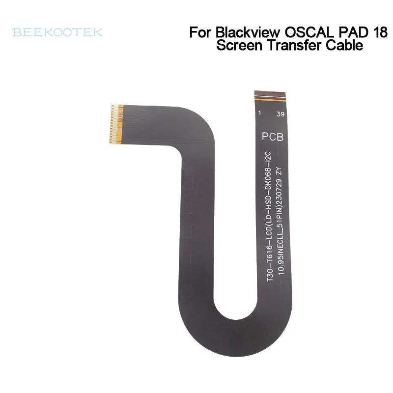 Oryginalny Blackview OSCAL PAD 18 Ekran LCD Transfer FPC Główny elastyczny kabel taśmowy FPC Akcesoria do tabletu Blackview OSCAL PAD 18