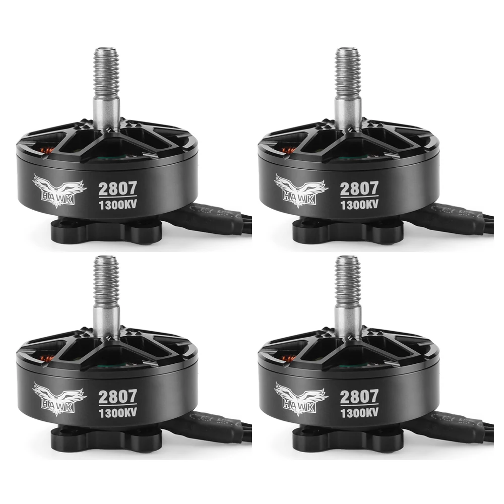 Hawk 2807 1300KV Motor Brushless Motors 4S 6S For 7inch RC FPV Racing Drone Quadcopter Parts DIY Accessories