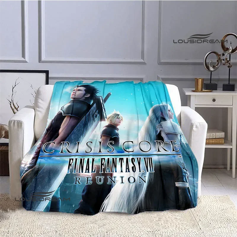 Game FINAL FANTASY Cartoon printing blanket Warm Blanket Flannel Blanket Picnic blanket blankets for beds Birthday Gift