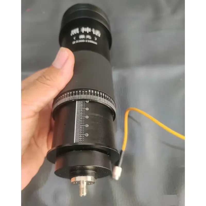 50X Pump Laser Focusing Lens Double Sided Nano Gold Plated 900-1100nm IR Collimating Objective for Optical System