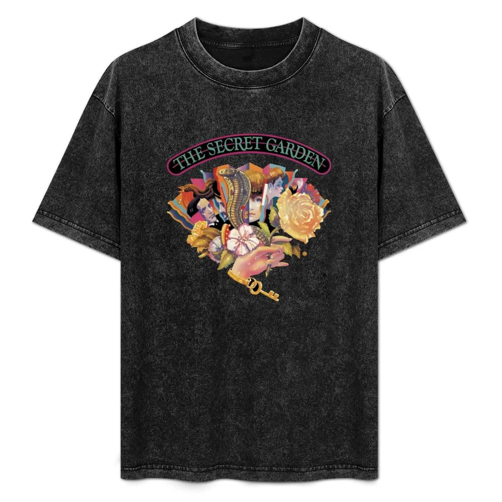 

The Secret Garden Musical Logo T-Shirt Quick Dry Sports Short Sleeve Tee